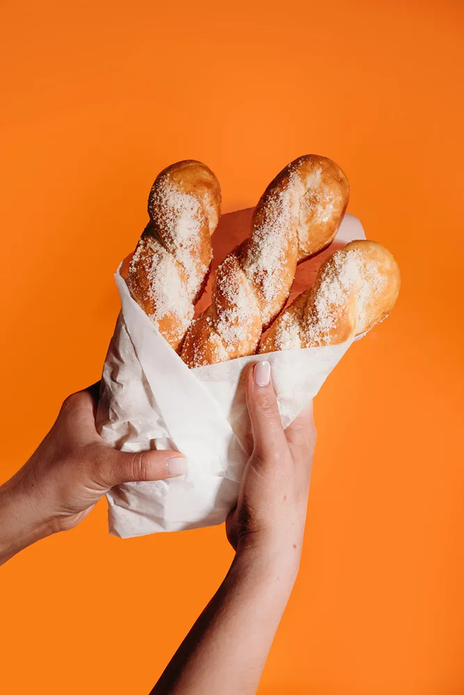 Garlic Parmesan Pretzel Twist