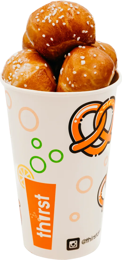 Salted Pretzel Bite Cup