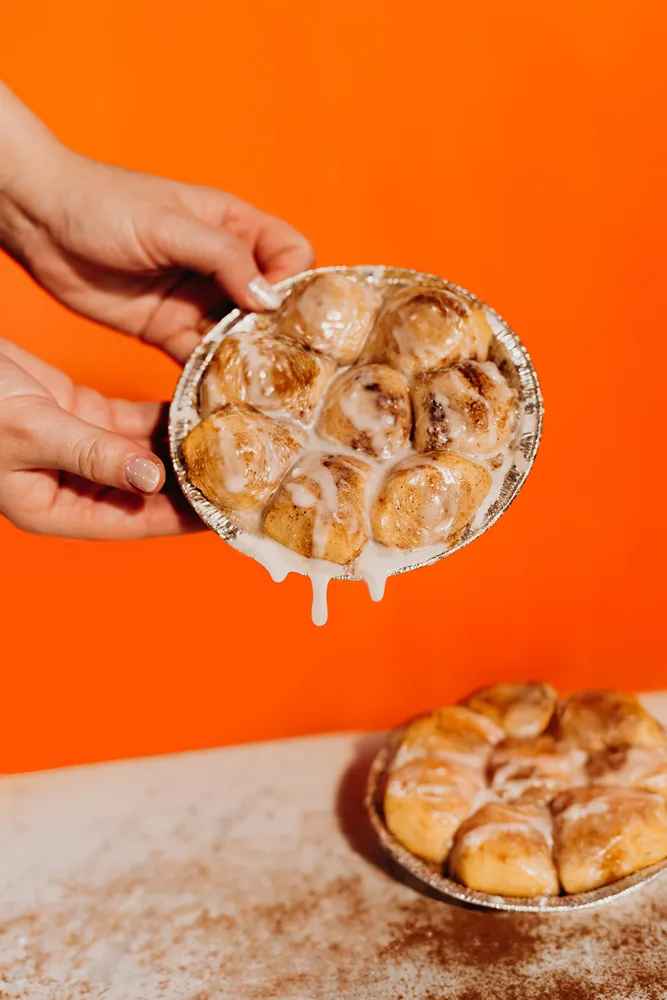 Cinnamon Roll Bites
