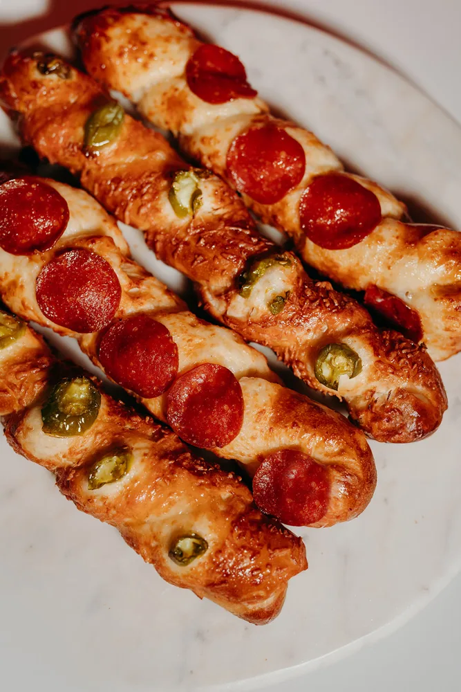Pepperoni & Jalapeño Twists