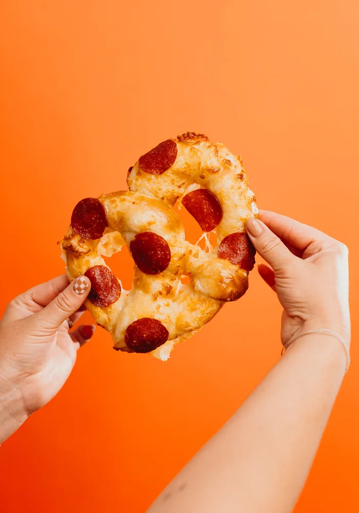 Pepperoni Pizza Pretzel