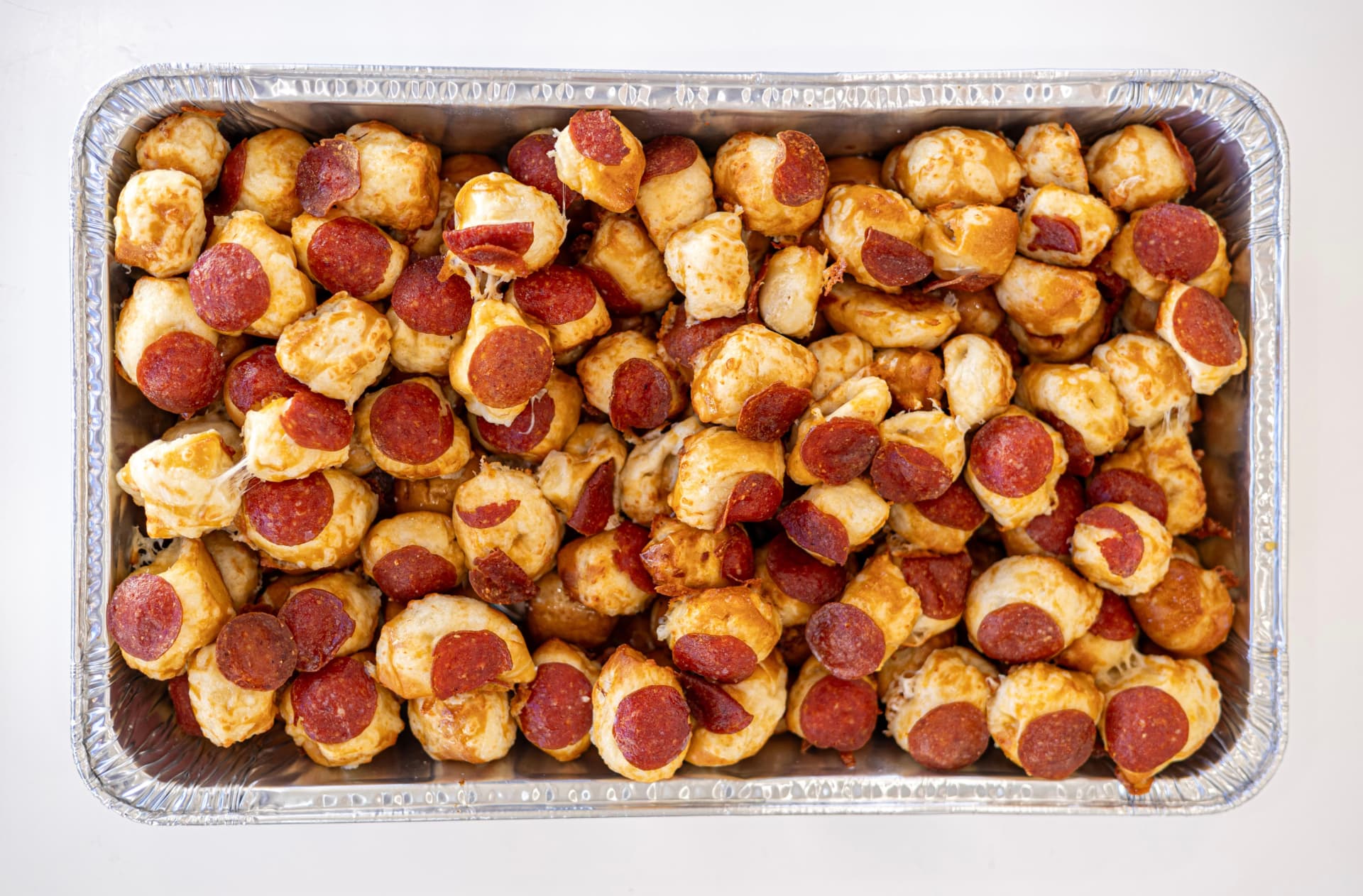 Pepperoni Pizza Pretzel Bites Tray
